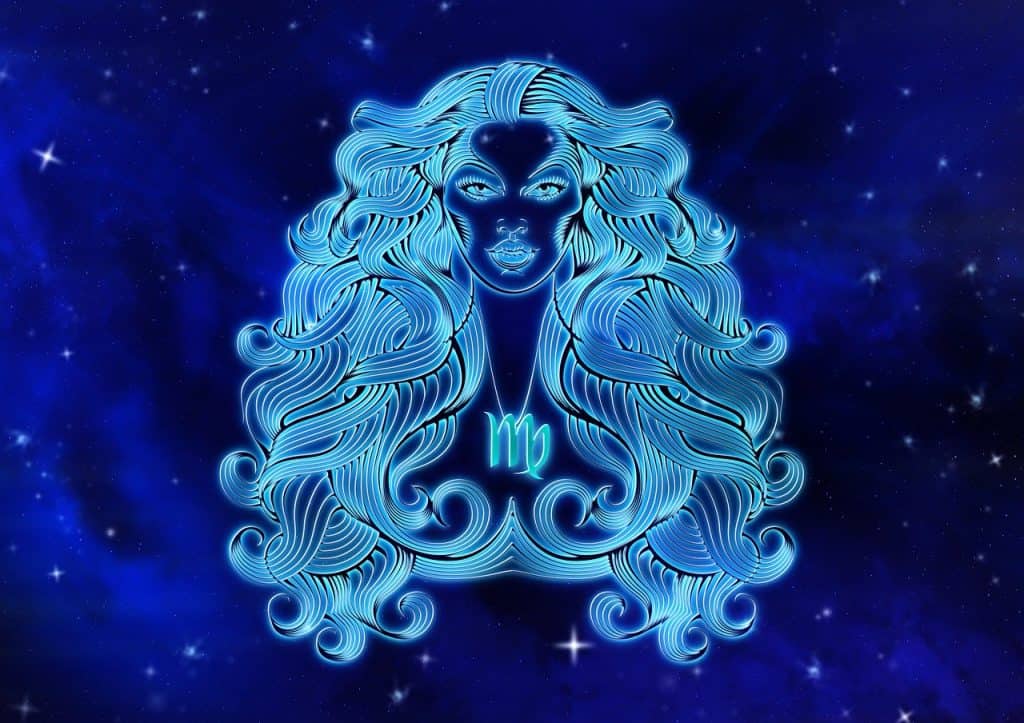 an image of the Virgo Zodiac sign